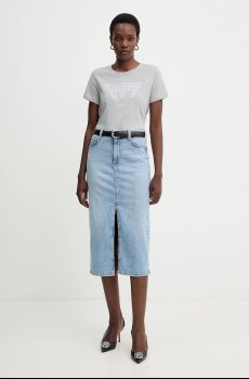 Хлопковая футболка Guess