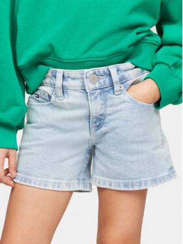 Tommy Hilfiger Джинсові шорти Nora KG0KG07917 Голубий Regular Fit Tommy Hilfiger Джинсові шорти Nora KG0KG07917 Голубий Regular Fit