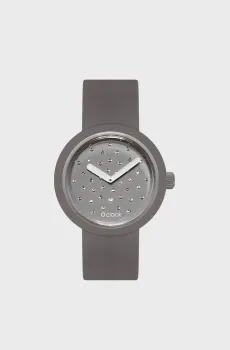 Женские серые часы O clock Серый M O bag OKLKAS00095