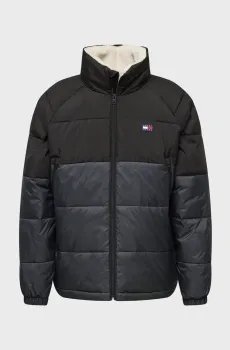 Мужская куртка TJM VAIL TWO TONE PUFFER Черный M Tommy Jeans DM0DM20000
