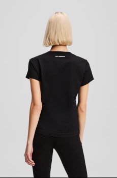 Хлопковая футболка Karl Lagerfeld