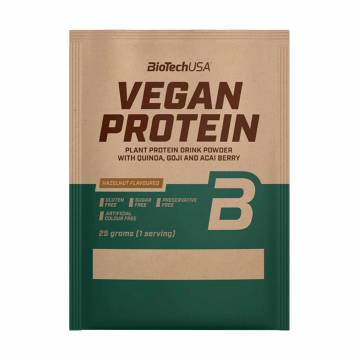 Пpoтeин BioTech USA Vegan Protein Лесной орех, в порошке, 25 г Пpoтeин BioTech USA Vegan Protein Лесной орех, в порошке, 25 г