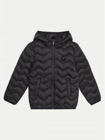 United Colors Of Benetton Пуховик 2TWDCN04V Чорний Regular Fit United Colors Of Benetton Пуховик 2TWDCN04V Чорний Regular Fit