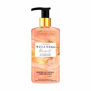 Уценка! Масло для ванны и душа Bielenda Cosmic Wellness Rose Quartz & Moon Dust Bath & Shower Oil, 250 мл Уценка! Масло для ванны и душа Bielenda Cosmic Wellness Rose Quartz & Moon Dust Bath & Shower Oil, 250 мл