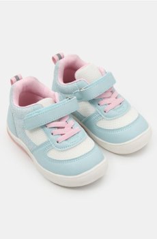 Кросівки зі світлодіодною LED підошвою та шкіряною устілкою - блідо-зелений