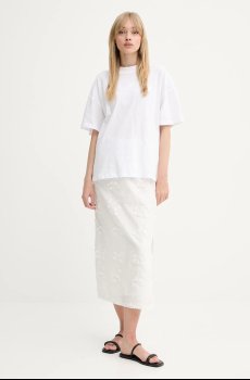 Хлопковая юбка MUNTHE URSA