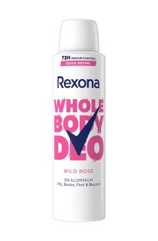 Дезодорант-спрей для всего тела женский Rexona Whole Body Дикая роза, 150 мл