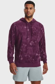 Мужское фиолетовое худи UA Journey Terry Hoodie Фиолетовый S Under Armour 1377177-572