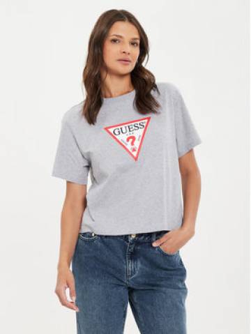 Guess Jeans Футболка W4YI73 K8HM0 Сірий Boxy Fit Guess Jeans Футболка W4YI73 K8HM0 Сірий Boxy Fit