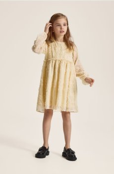 Reserved - Сукня з паєтками - нюдовий - 325IB-02X