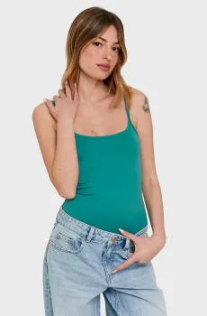 Женский бирюзовый топ Бирюзовый S Tally Weijl SSLPALYDIA
