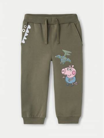 NAME IT Спортивні штани PEPPA PIG 13233915 Зелений Regular Fit NAME IT Спортивні штани PEPPA PIG 13233915 Зелений Regular Fit