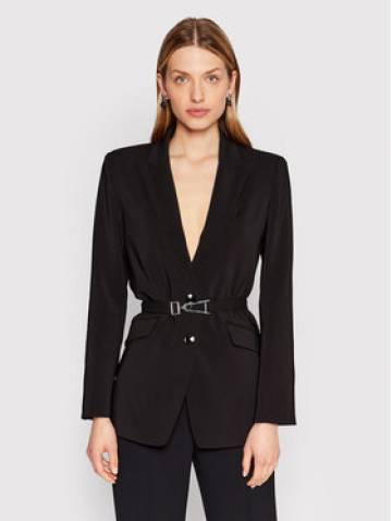 Patrizia Pepe Піджак 8S0439/A6F5-K103 Чорний Regular Fit Patrizia Pepe Піджак 8S0439/A6F5-K103 Чорний Regular Fit