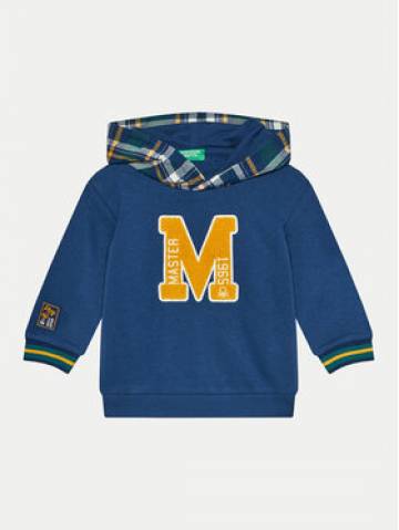 United Colors Of Benetton Світшот 32N4G200R Cиній Regular Fit United Colors Of Benetton Світшот 32N4G200R Cиній Regular Fit
