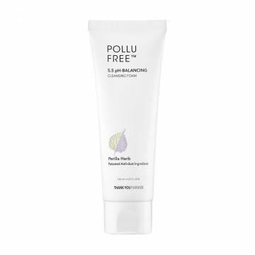 Пенка для умывания Thank You Farmer Pollufree 5.5 pH-Balancing Cleansing Foam, 120 мл Пенка для умывания Thank You Farmer Pollufree 5.5 pH-Balancing Cleansing Foam, 120 мл