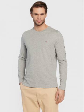 Tommy Hilfiger Longsleeve Logo MW0MW09096 Сірий Slim Fit Tommy Hilfiger Longsleeve Logo MW0MW09096 Сірий Slim Fit