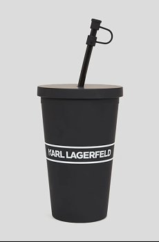 Стакан с трубочкой Karl Lagerfeld Essential To Go