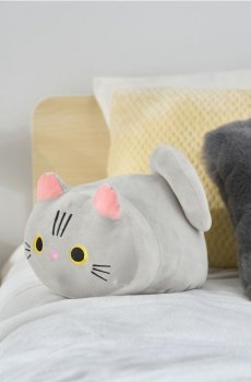 М’яка іграшка кіт - сірий