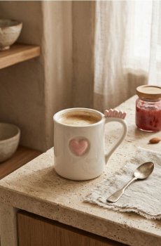 Кухоль - білий