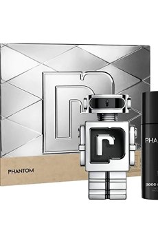 Парфюмированный набор мужской Rabanne Phantom (туалетная вода, 100 мл + дезодорант-спрей, 150 мл)