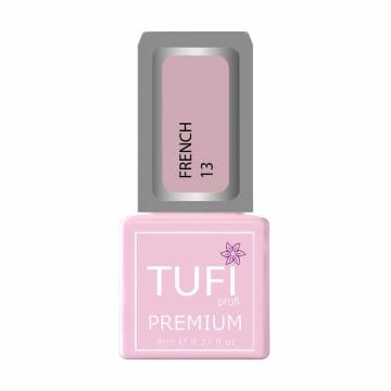 Гель-лак для ногтей Tufi profi Premium French 13 Розовый лепесток, 8 мл Гель-лак для ногтей Tufi profi Premium French 13 Розовый лепесток, 8 мл