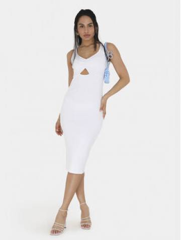 Brave Soul Літня сукня LDRJ-624RICKI Білий Slim Fit Brave Soul Літня сукня LDRJ-624RICKI Білий Slim Fit