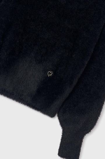 Детский свитер Mayoral цвет чёрный однотонная 7302