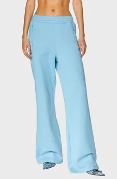 Женские голубые спортивные брюки P-ZAM-DOVAL-PJ Голубой XXS Diesel A08122 0BKAF