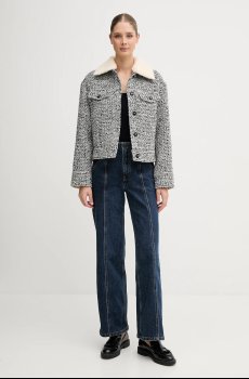 Куртка-рубашка с шерстью United Colors of Benetton