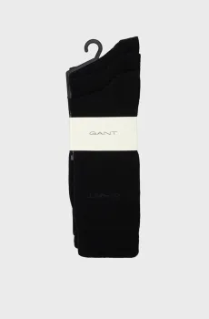 Мужские черные носки (3 пары) SOFT COTTON Черный 40-42 Gant 9960256
