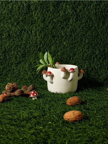 Горщик для квітів - різнобарвний