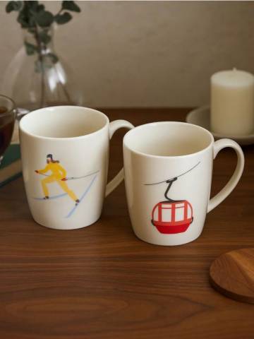 Кружки 2 упаковки - різнобарвний