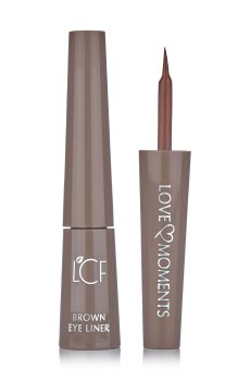Жидкая подводка для глаз LCF Love Moments Eye Liner Brown, 4.5 мл