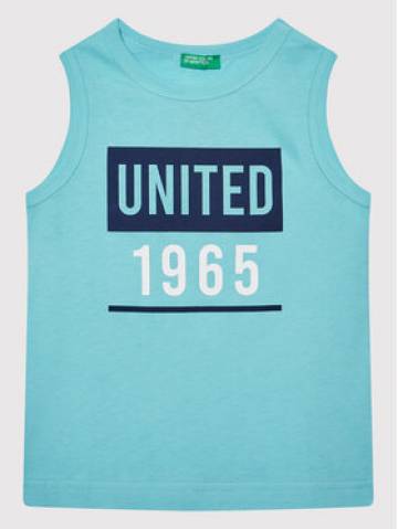 United Colors Of Benetton Топ 3I1XCH003 Голубий Regular Fit United Colors Of Benetton Топ 3I1XCH003 Голубий Regular Fit