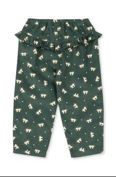 Детские хлопковые брюки Konges Sløjd AVERY FRILL PANTS GOTS