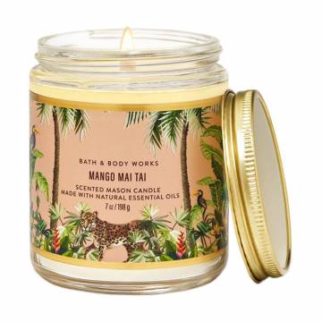 Ароматическая свеча в банке Bath & Body Works Candle Mango Mai Tai, 198 г Ароматическая свеча в банке Bath & Body Works Candle Mango Mai Tai, 198 г