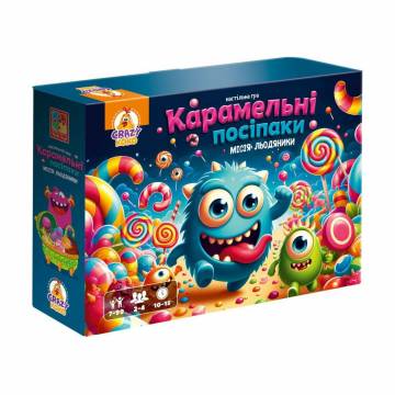 Настольная маршрутная игра Vladi Toys Карамельні посіпаки, 35 деталей, от 7 лет (VT8055-45) Настольная маршрутная игра Vladi Toys Карамельні посіпаки, 35 деталей, от 7 лет (VT8055-45)