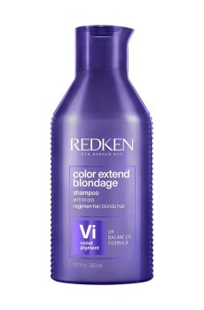 Тонирующий шампунь Redken Color Extend Blondage Shampoo для нейтрализации желтизны светлых волос, 300 мл
