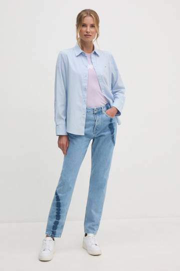 Джинсы Pepe Jeans TAPERED JEANS HW TIE DYE женские высокая посадка PL204714 Джинсы Pepe Jeans TAPERED JEANS HW TIE DYE женские высокая посадка PL204714