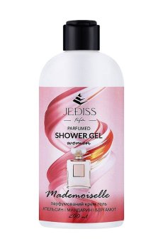 Парфюмированный крем-гель для душа Jediss Mademoiselle Parfumed Shower Gel женский, 200 мл