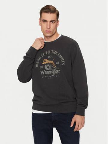 Wrangler Світшот 112357385 Чорний Regular Fit Wrangler Світшот 112357385 Чорний Regular Fit