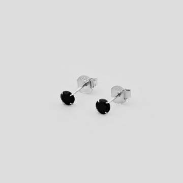 Серебряные серьги Minimal 520205ч Серебряные серьги Minimal 520205ч
