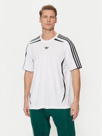 adidas Футболка adicolor Teamgeist JP1113 Білий Loose Fit adidas Футболка adicolor Teamgeist JP1113 Білий Loose Fit