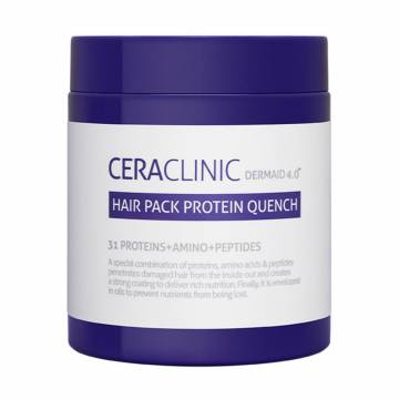 Восстанавливающая маска для волос Ceraclinic Dermaid 4.0 Hair Pack Protein Quench с протеинами, 250 мл