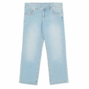 Cropp - Джинси straight - синій