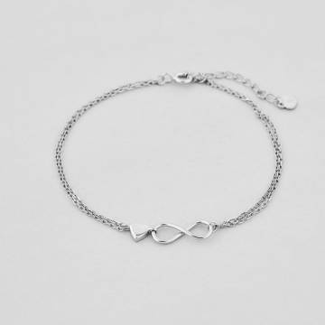 Серебряный браслет Minimal ВС-157р Серебряный браслет Minimal ВС-157р