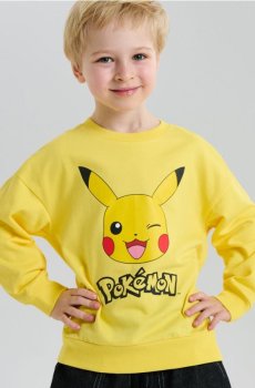 Бавовняний світшот Pokémon - жовтий