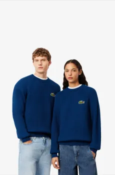 Синий свитер (унисекс) Синий M Lacoste AH7742HBM