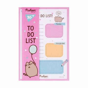 Бумага для заметок на магните YES To Do Pusheen, 13.7*20 см, 52 листа (170339) Бумага для заметок на магните YES To Do Pusheen, 13.7*20 см, 52 листа (170339)