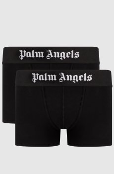 Набор черных трусов с логотипом